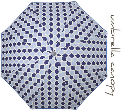 High quality Fish Scales beach umbrella - R1,499