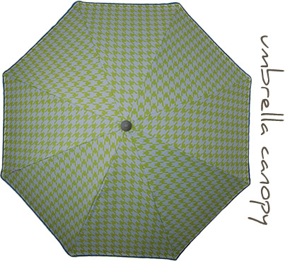 High quality Lime Tooth beach umbrella - R1,499