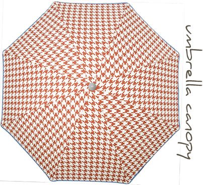 High quality Red Tooth beach umbrella - R1,499